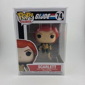2021 Funko Pop! Retro Toys G.I. Joe #74 Scarlett Collectible Vinyl Figure NEW